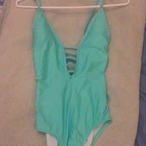 Athena one-piece cutout swimsuit NWOT